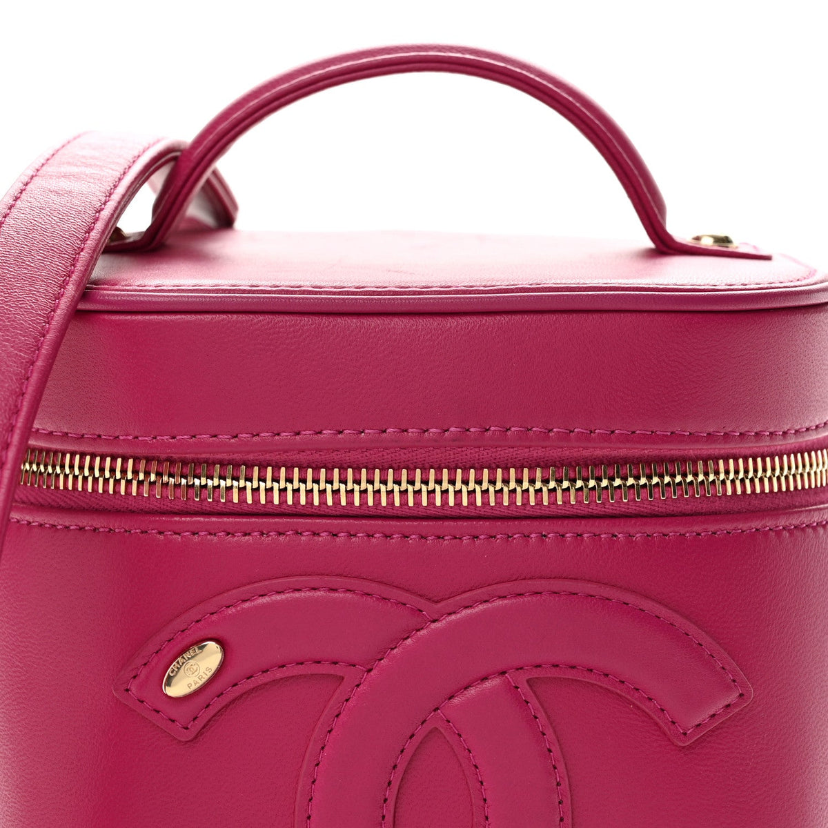 Lambskin Handbag - Pink
