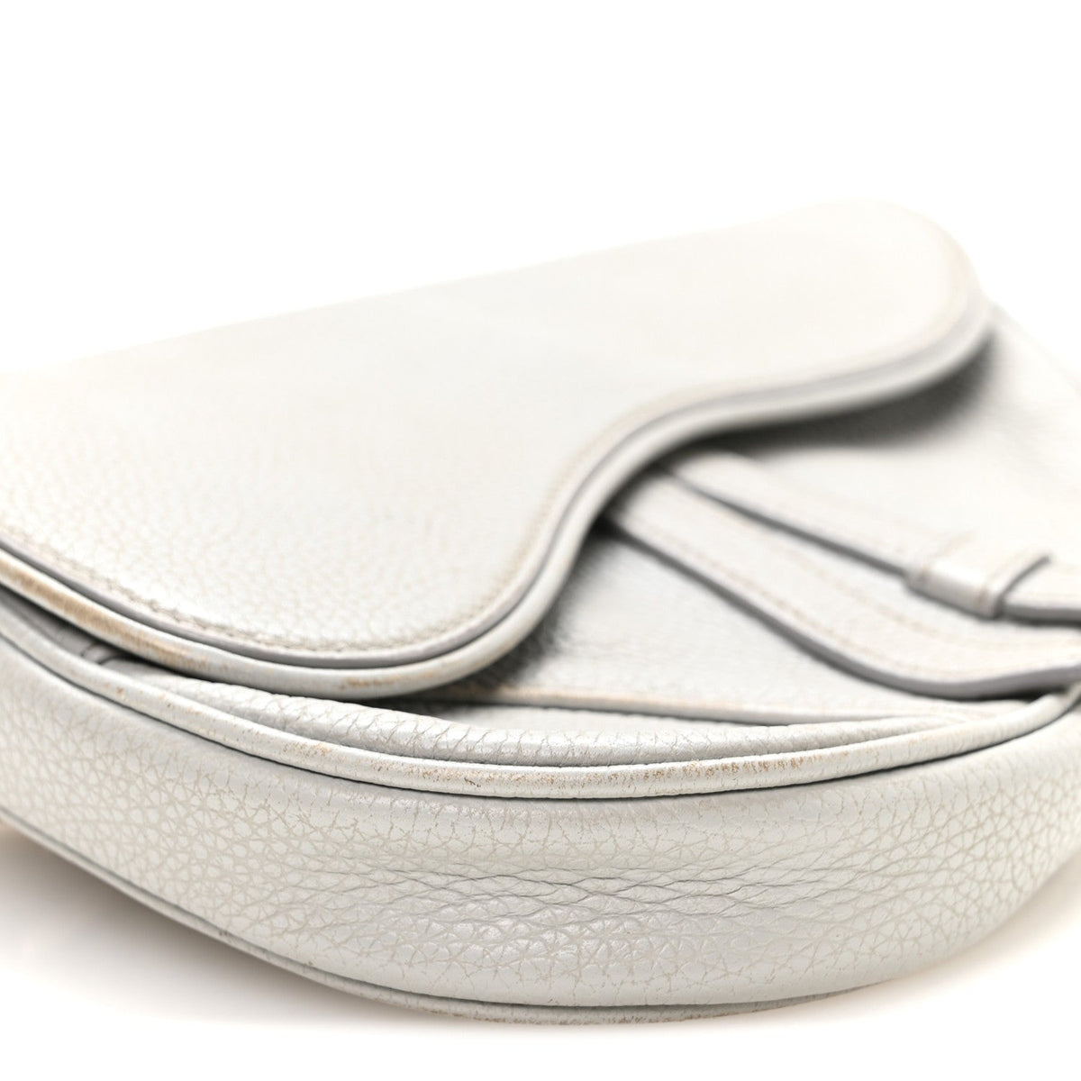 Mini Calfskin Handbag - Gray
