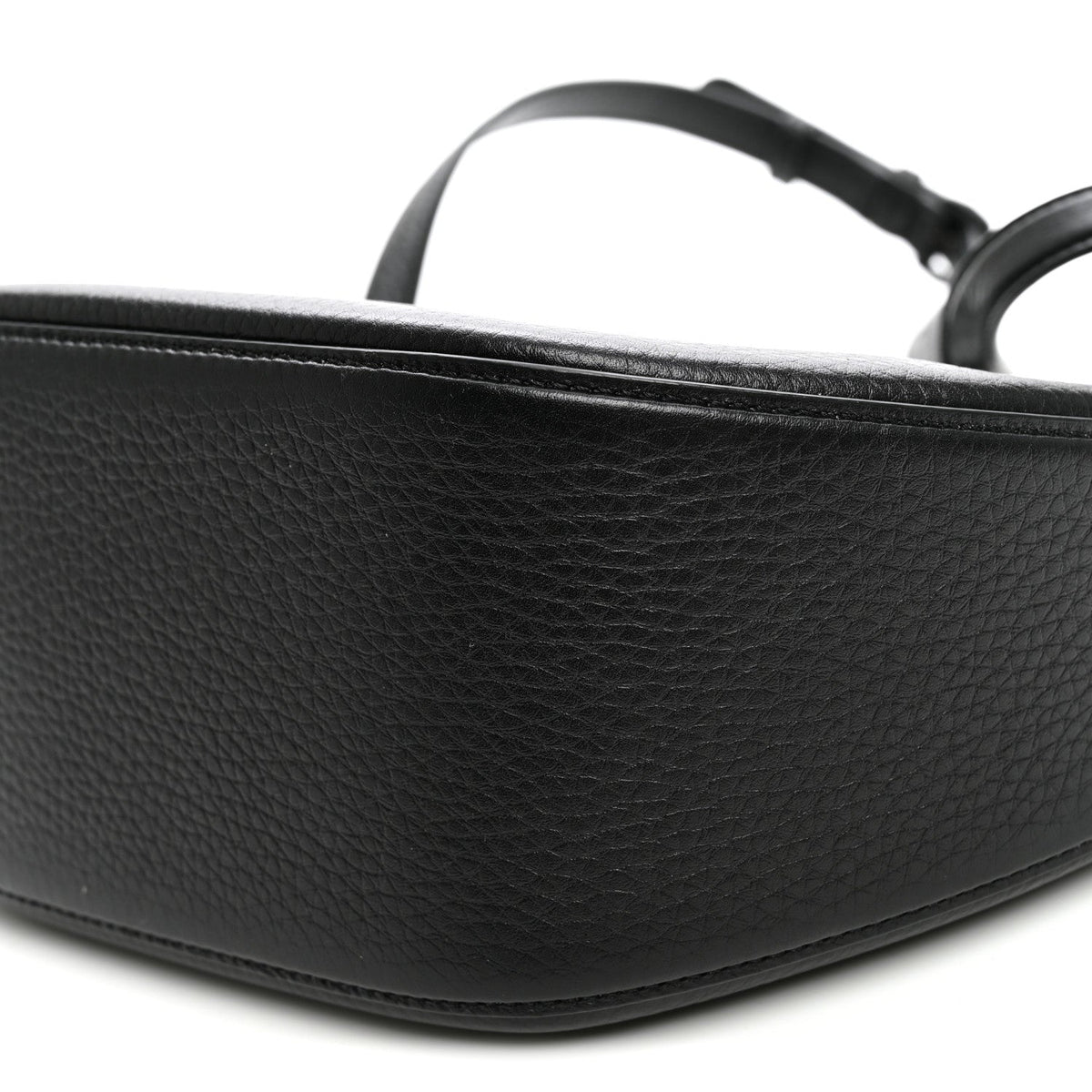 Small Calfskin Hobo Bag - Black