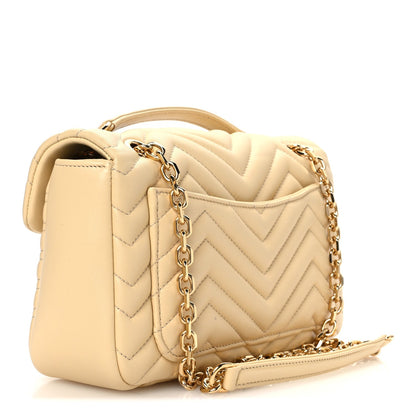 Medium Lambskin Shoulder Bag - Yellow