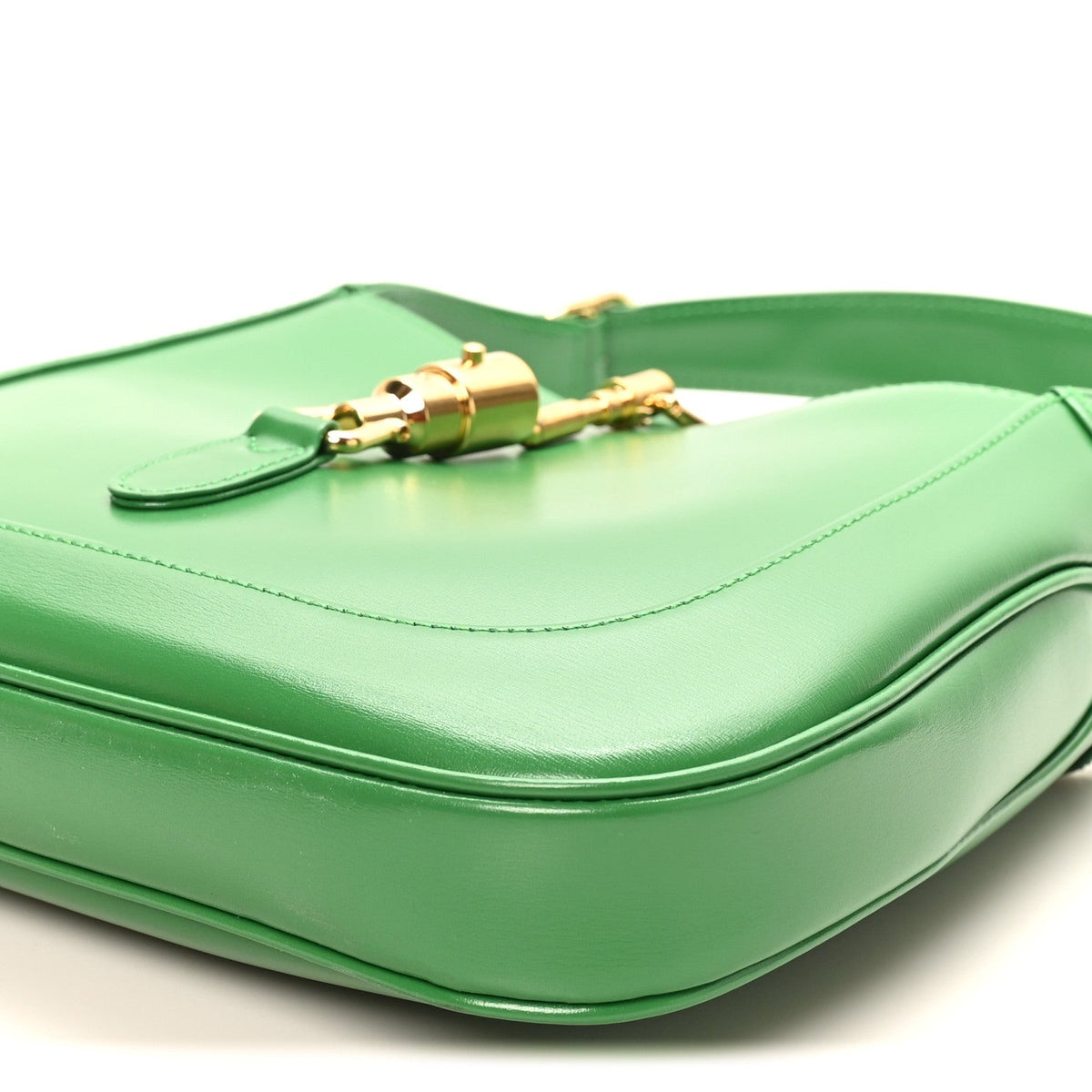 Small Calfskin Hobo Bag - Green
