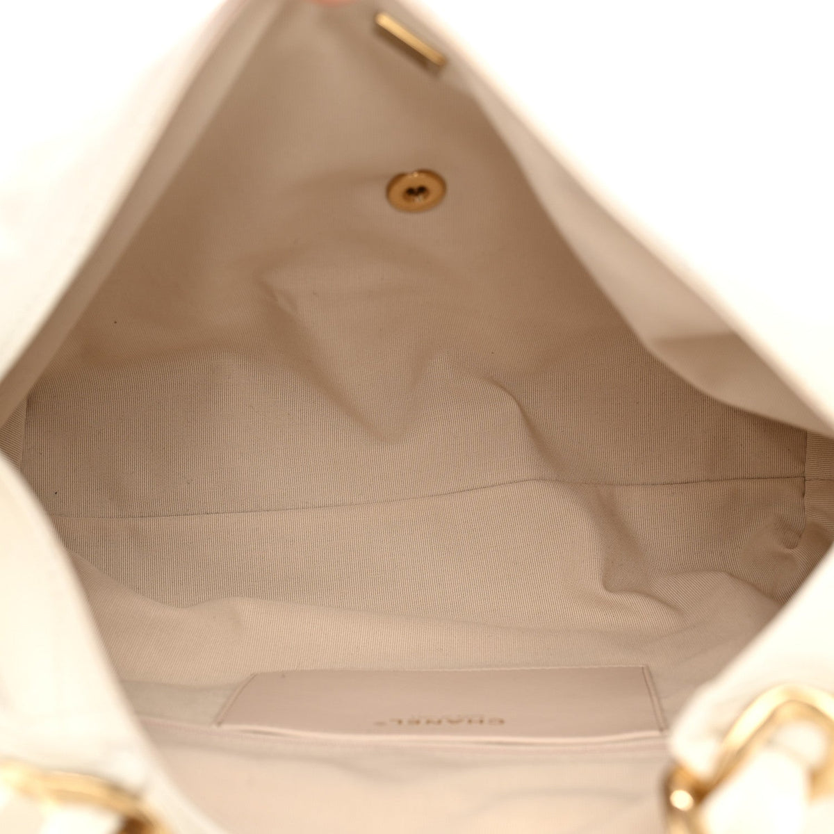 Small Quilted Calfskin Hobo Bag - White