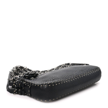 Calfskin Shoulder Bag - Black