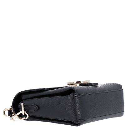 Calfskin Crossbody Bag - Black