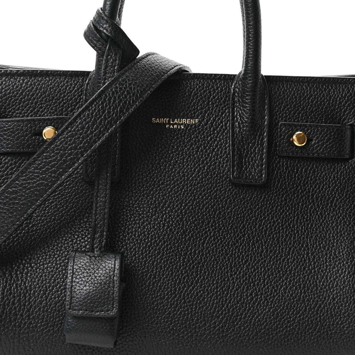 Nano Calfskin Handbag - Black
