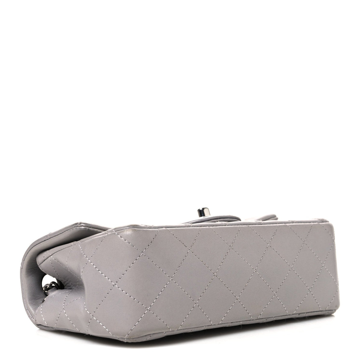Mini Quilted Lambskin Flap Shoulder Bag - Tan