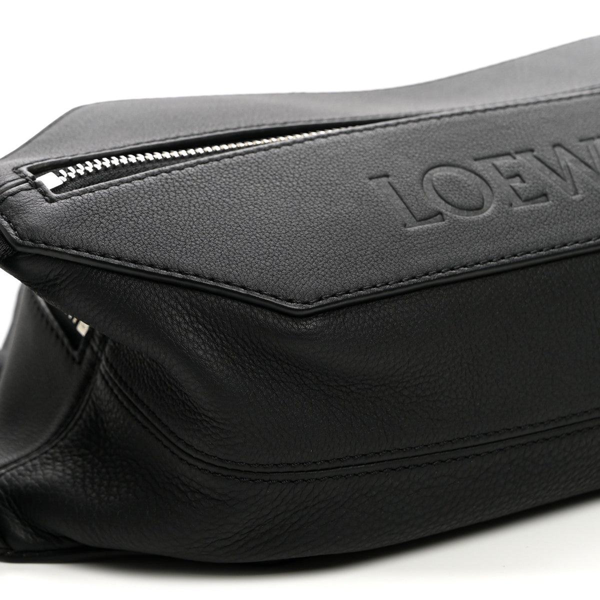 Calfskin Handbag - Black