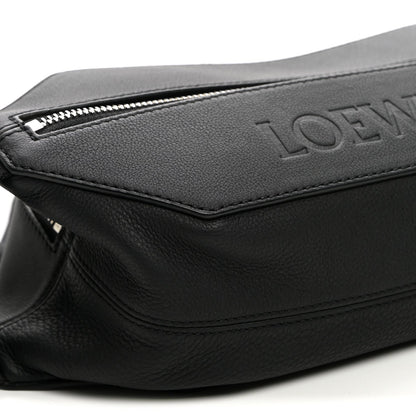Calfskin Handbag - Black