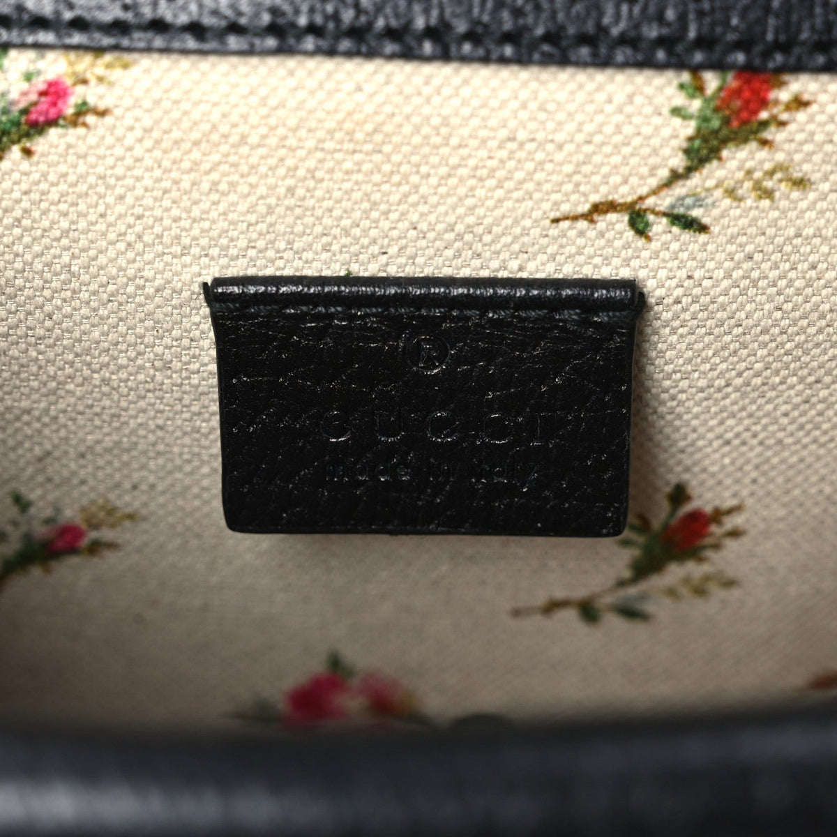 Mini Calfskin Shoulder Bag - Black