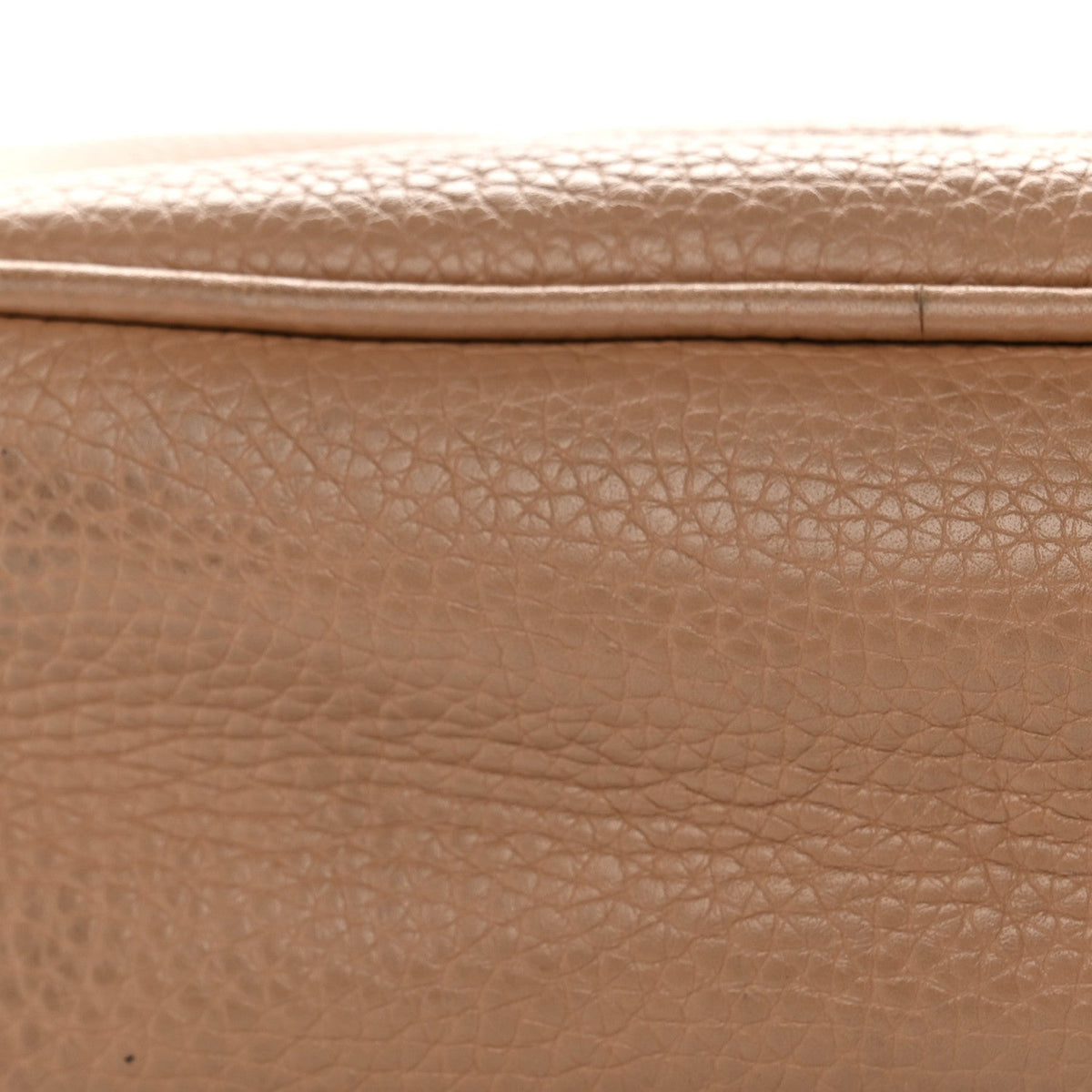 Small Calfskin Handbag - Beige