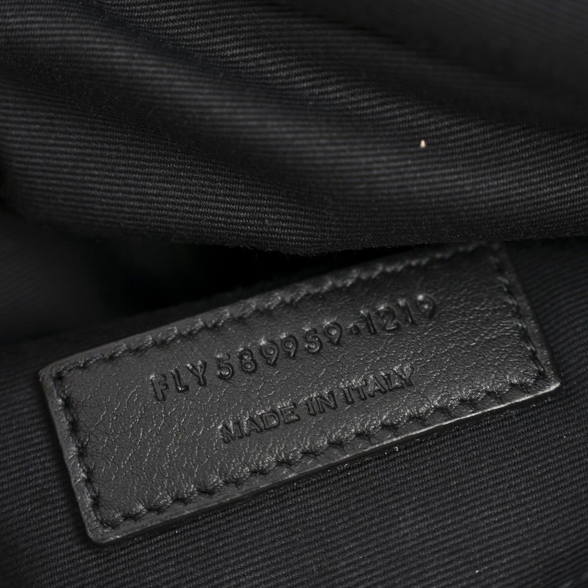 Calfskin Belt Bag - Black