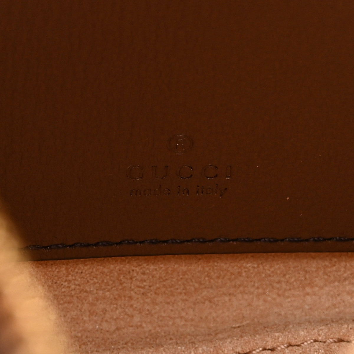 Mini Calfskin Handbag - Beige