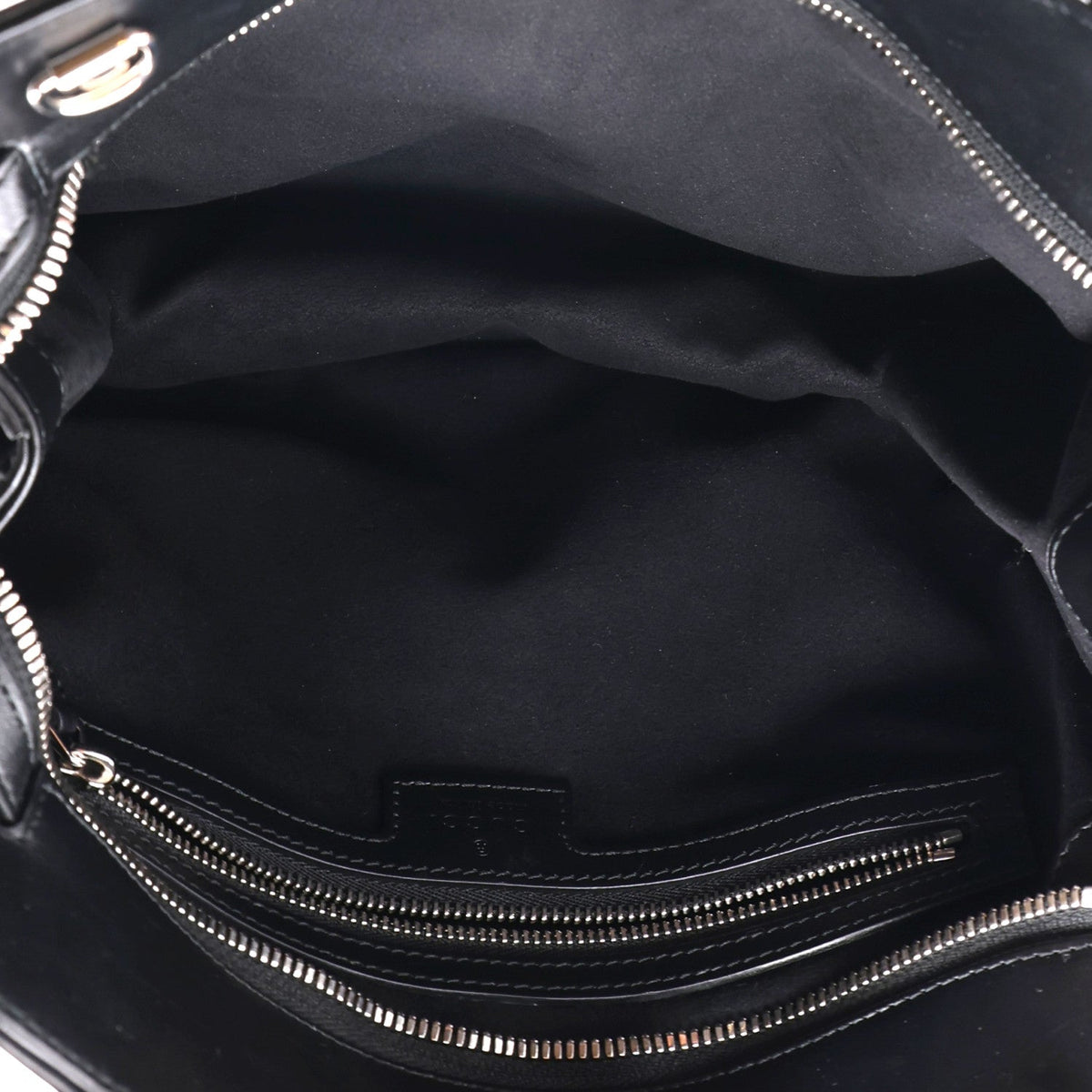 Small Calfskin Tote Bag - Black