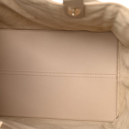 Medium Calfskin Handbag - Beige