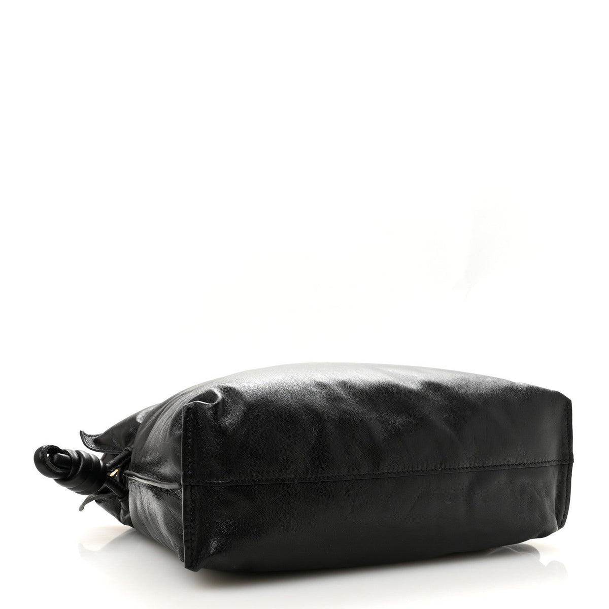 Lambskin Nappa Clutch Bag - Black