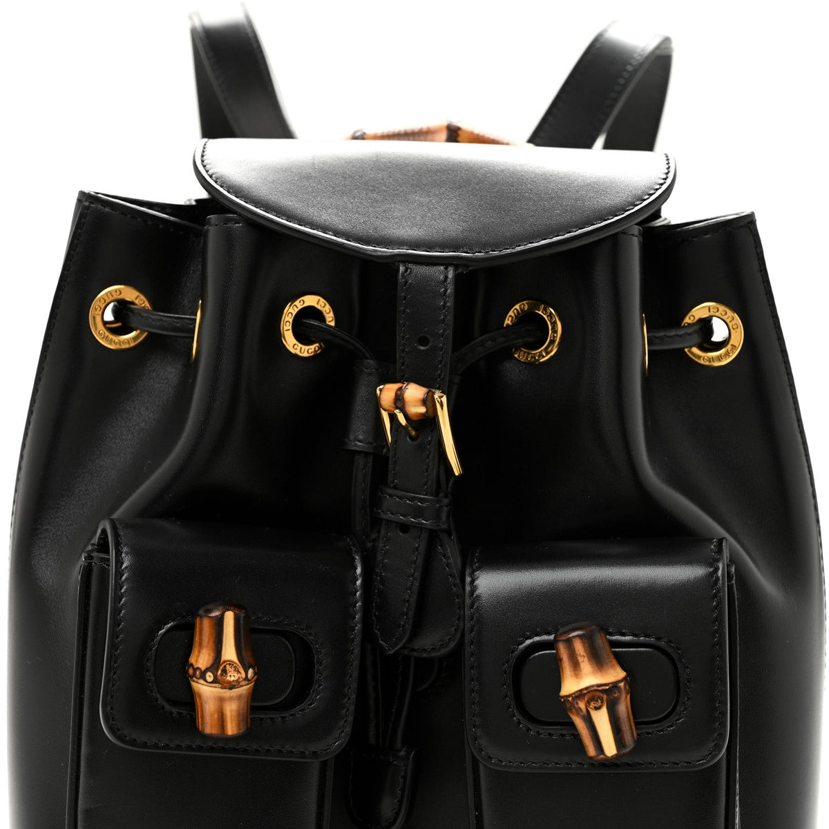 Calfskin Backpack - Black