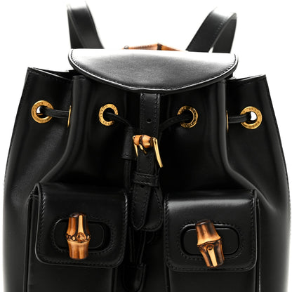Calfskin Backpack - Black