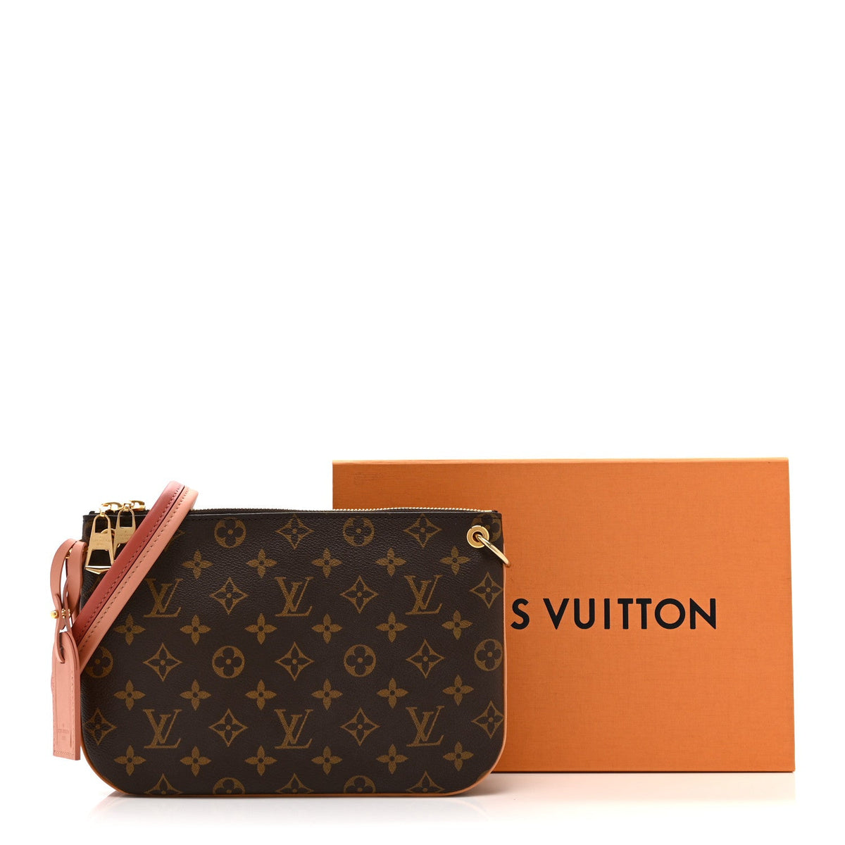 Monogram Lorette Vieux Rose Handbag
