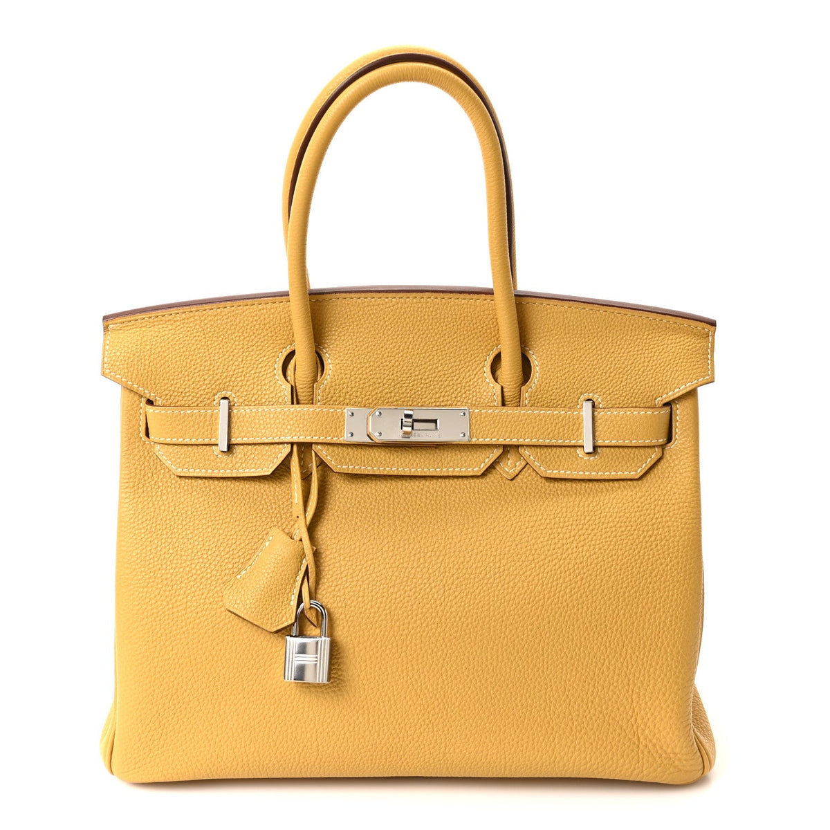 Togo Birkin 30 Curry Handbag