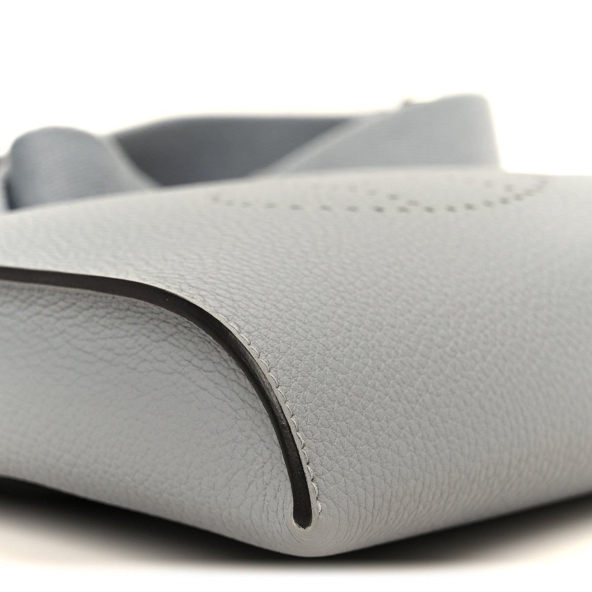 Togo Videpoches Gris Pantin Handbag