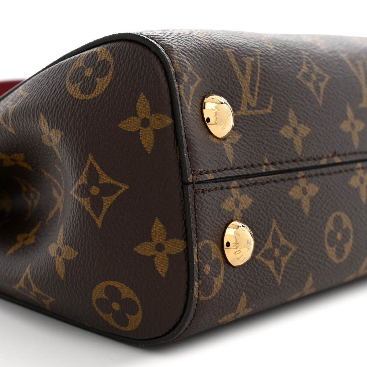 Monogram Cluny Bb Bordeaux Fuchsia Handbag