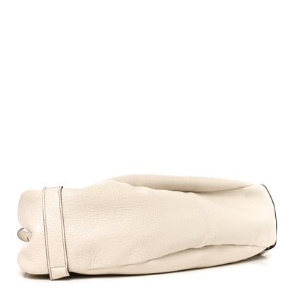 Medium Calfskin Shoulder Bag - White