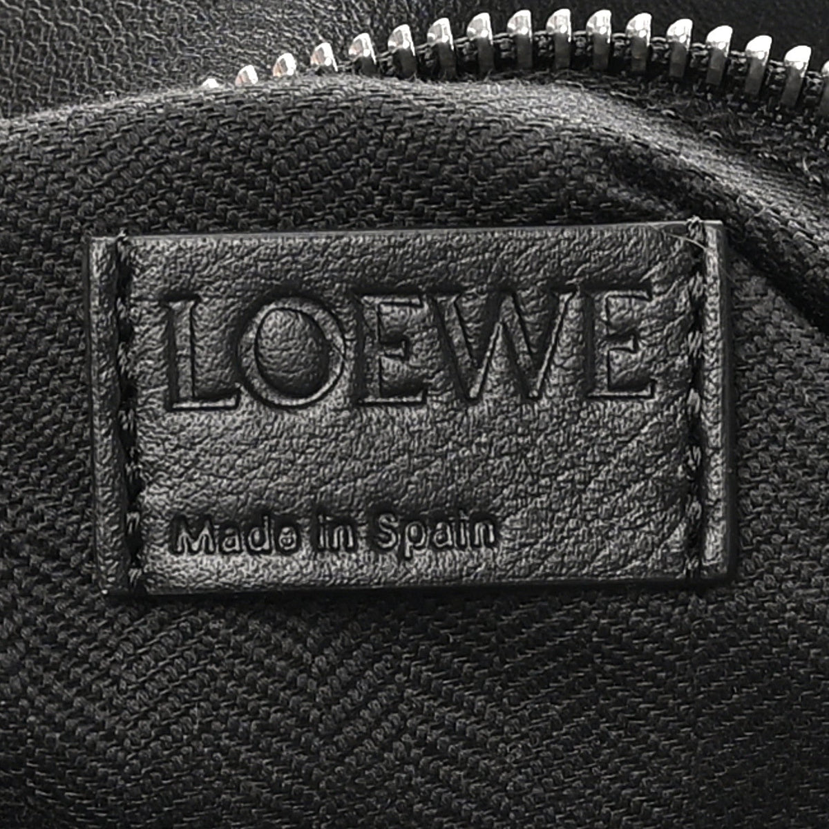 Large Calfskin Handbag - Black