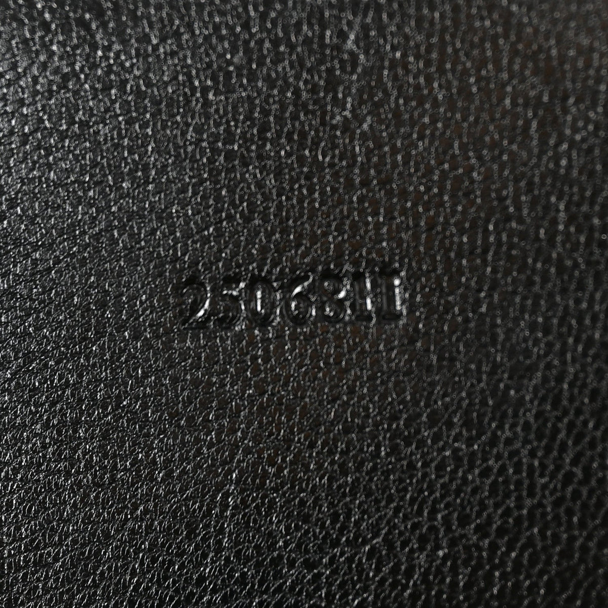 Goatskin Shoulder Bag - Black