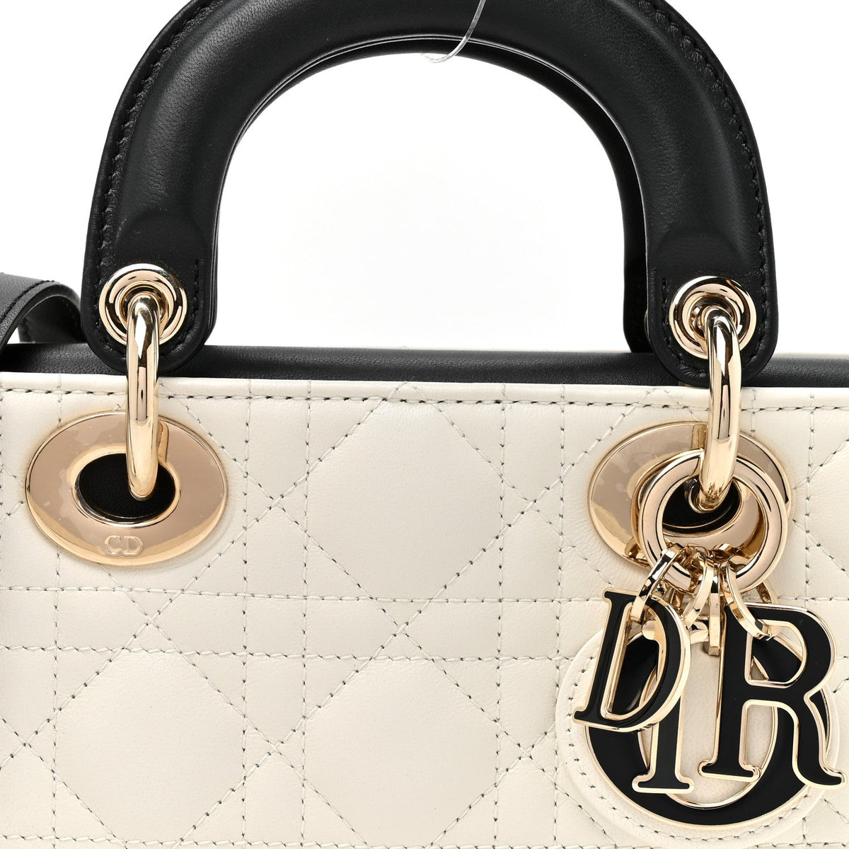 Small Lambskin Handbag - Black