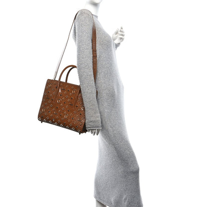 Medium Calfskin Handbag - Brown