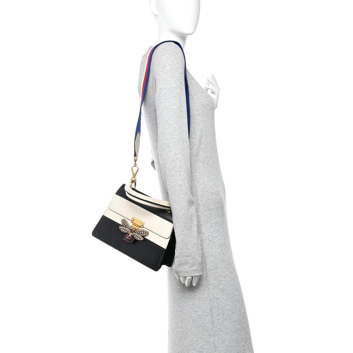 Small Calfskin Handbag - Black