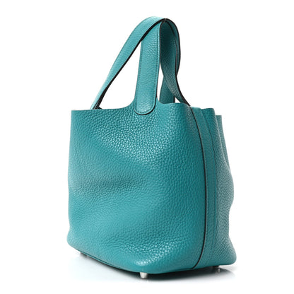 Taurillon Clemence Picotin Lock 18 Pm Ve Handbag