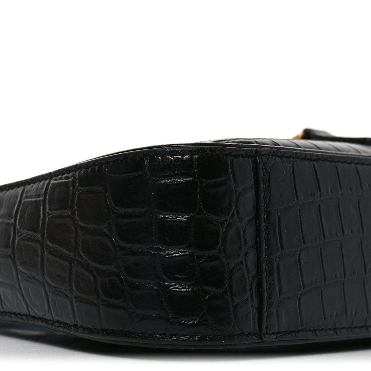 Calfskin Hobo Bag - Black