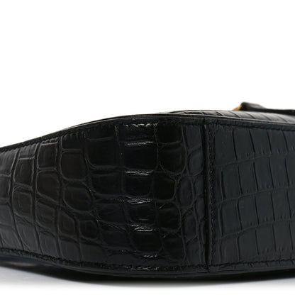 Calfskin Hobo Bag - Black