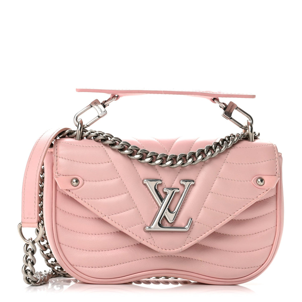 Calfskin Handbag - Pink