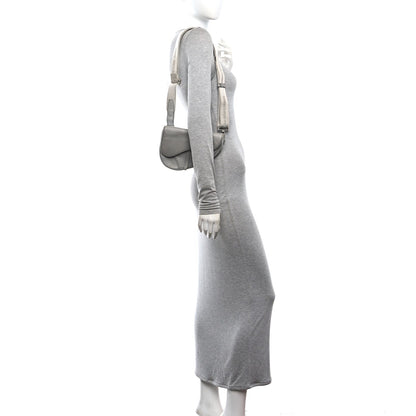 Mini Calfskin Handbag - Gray