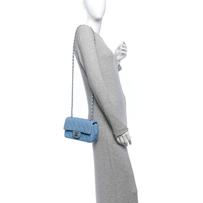 Mini Quilted Flap Shoulder Bag - Tan