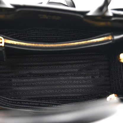 Mini Calfskin Tote Bag - Black