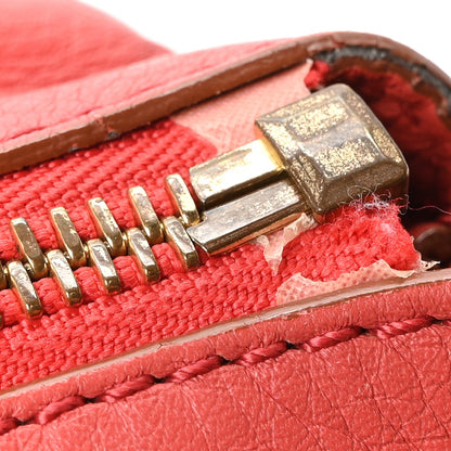 Medium Calfskin Satchel Bag - Pink