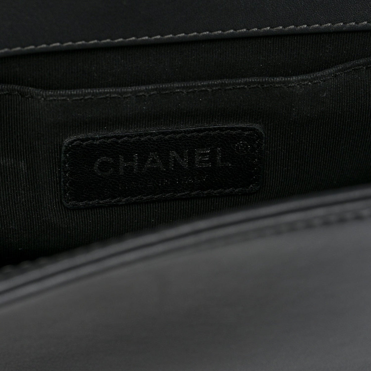 Medium Calfskin Flap Shoulder Bag - Grey