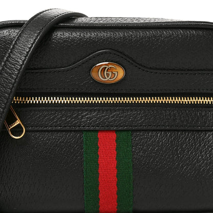 Mini Calfskin Shoulder Bag - Black