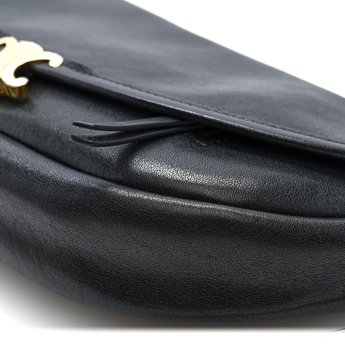Lambskin Handbag - Black