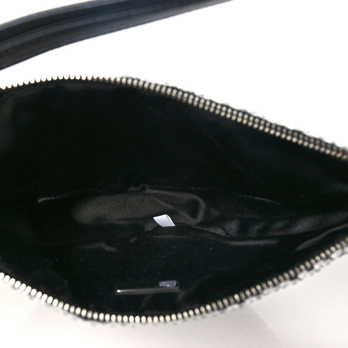 Satin Crystal Triangle Pouch Cristal Pouch