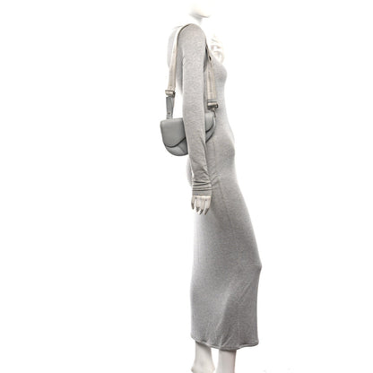Mini Calfskin Handbag - Gray