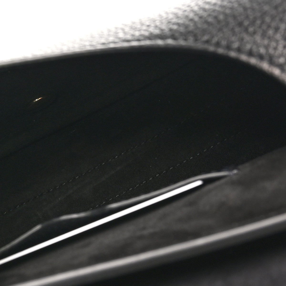Medium Calfskin Flap Shoulder Bag - Black