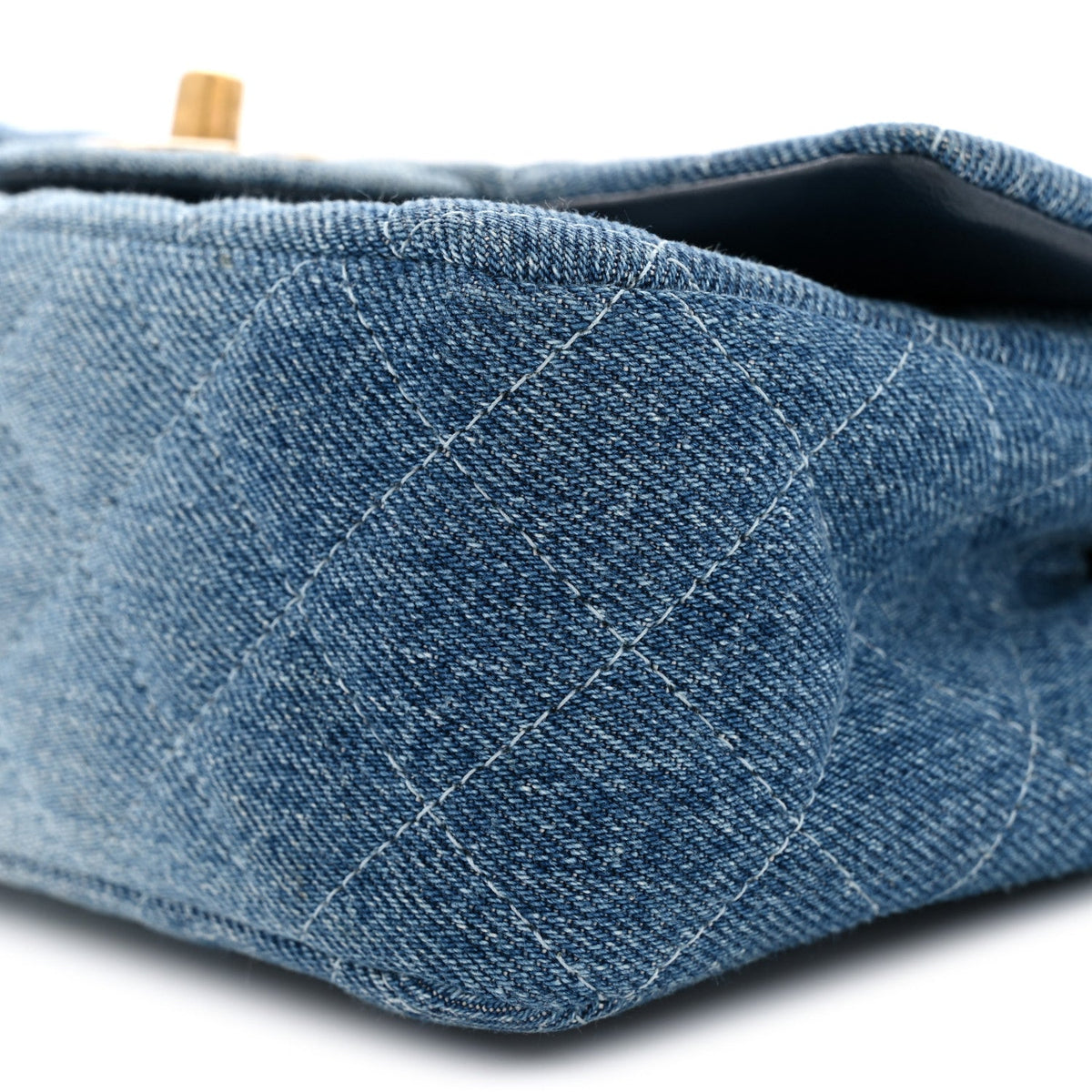 Mini Quilted Flap Shoulder Bag - Tan