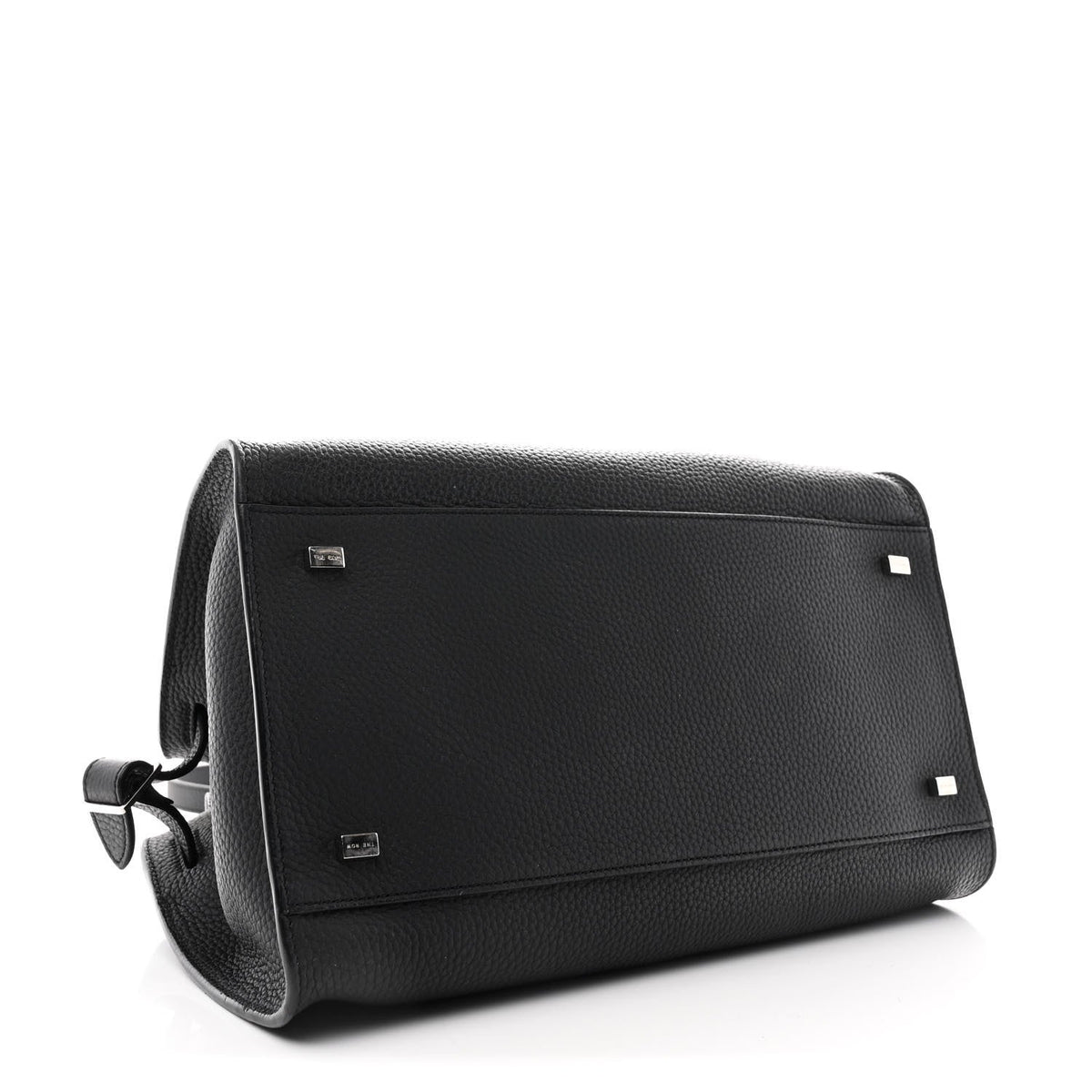Calfskin Handbag - Black