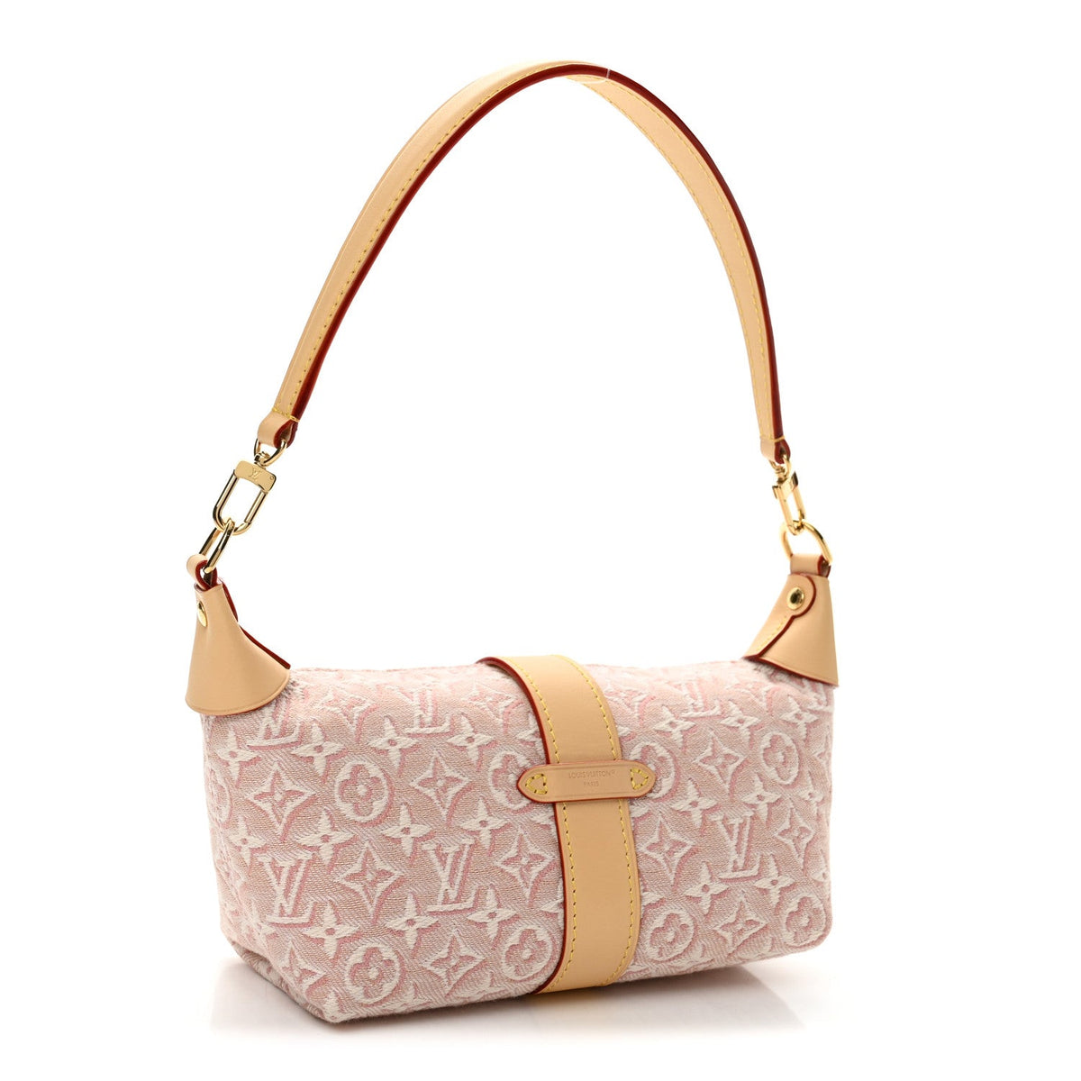 Monogram Embleme Mia Pochette Rose Ruban Handbag