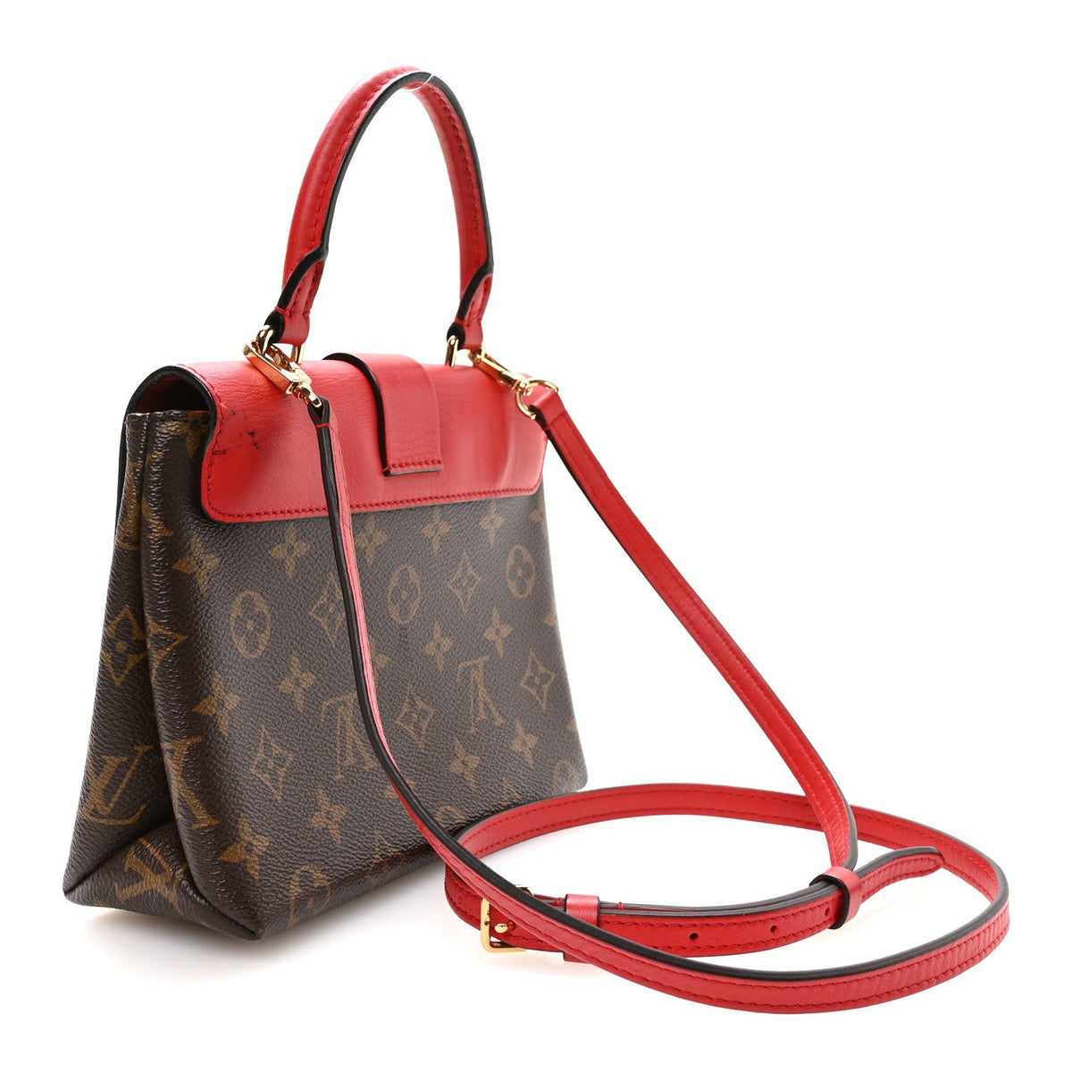 Monogram Locky Bb Coquelicot Handbag