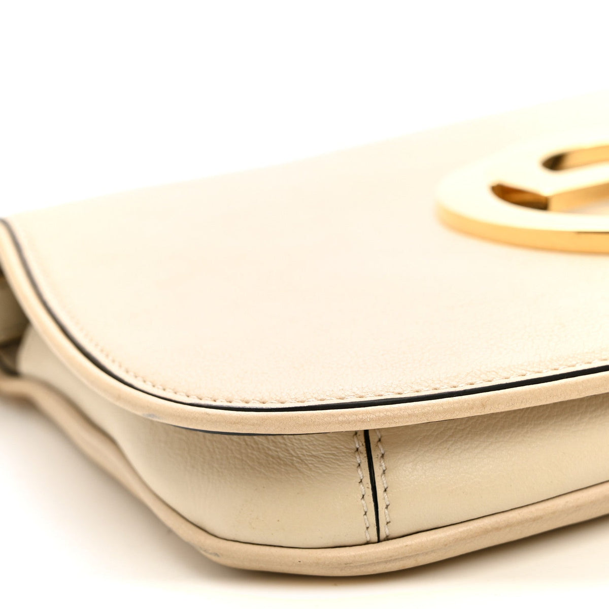 Calfskin Shoulder Bag - White
